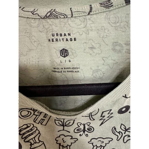 Urban Heritage "Eco" Tee Size L Casual Environmentally Friendly Tee - Picture 3 of 3